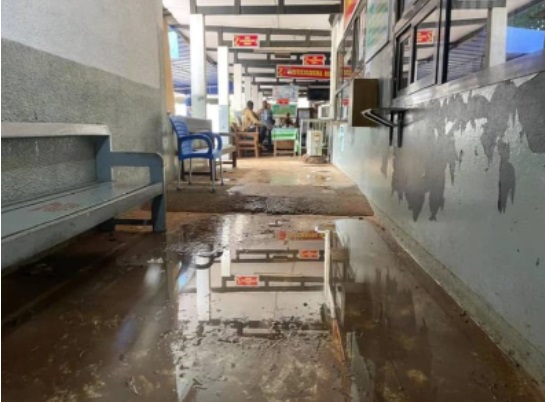 Accra Floods: Kaneshie Polyclinic shutdown